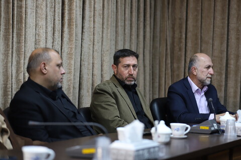 تصاویر/ حضور نایب رئیس مجلس اعلای شیعیان لبنان در مرکز رسانه و فضای مجازی حوزه های علمیه