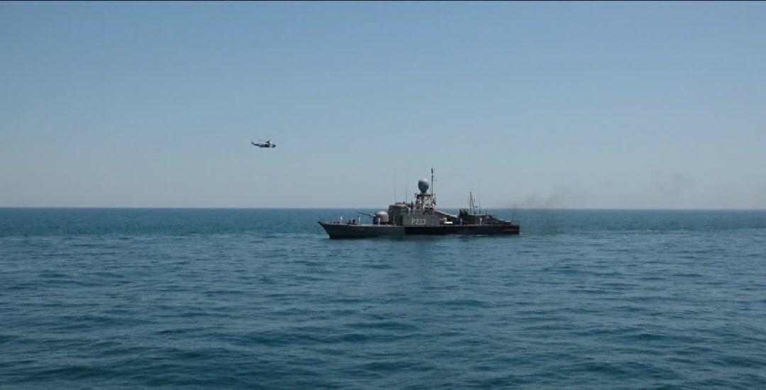 رژه یگان‌های نمونه زیرسطحی، سطحی و پروازی نیروی دریایی ارتش در خلیج‌فارس