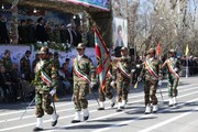 تصاویر/ رژه نیروهای مسلح به‌ مناسبت روز ارتش در اردبیل