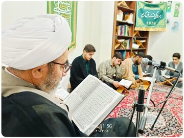 برنامه هفتگی جمع خوانی قرآن کریم توسط طلاب مدرسه علمیه امام خمینی(ره) گرگان+ عکس و فیلم