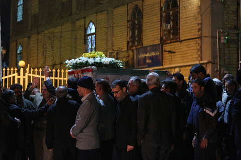 مراسم وداع با پیکر «جمعلی کیانی» پیشکسوت دفاع مقدس