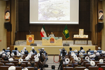 تصاویر / رونمایی از مجموعه آثار همایش جهانی بقیع