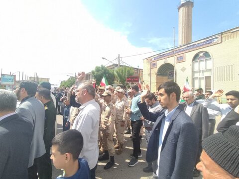 تصاویر/ تجمع مردم پلدشت در حمایت از عملیات وعده صادق