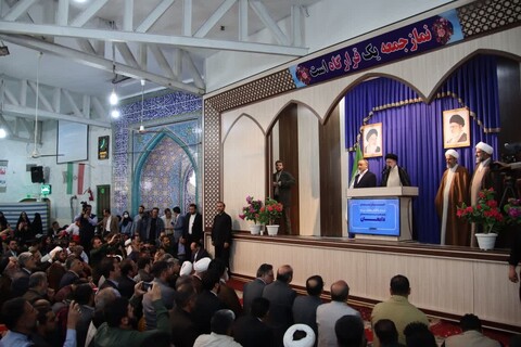 تصاویر/ آیین استقبال و اجتماع باشکوه مردم دامغان با حضور رئیس جمهور