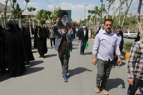 راهپیمایی مردم اصفهان در حمایت از مردم مظلوم غزه