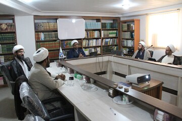 تصاویر/ جلسه معاونان پژوهش مدارس علمیه بوشهر