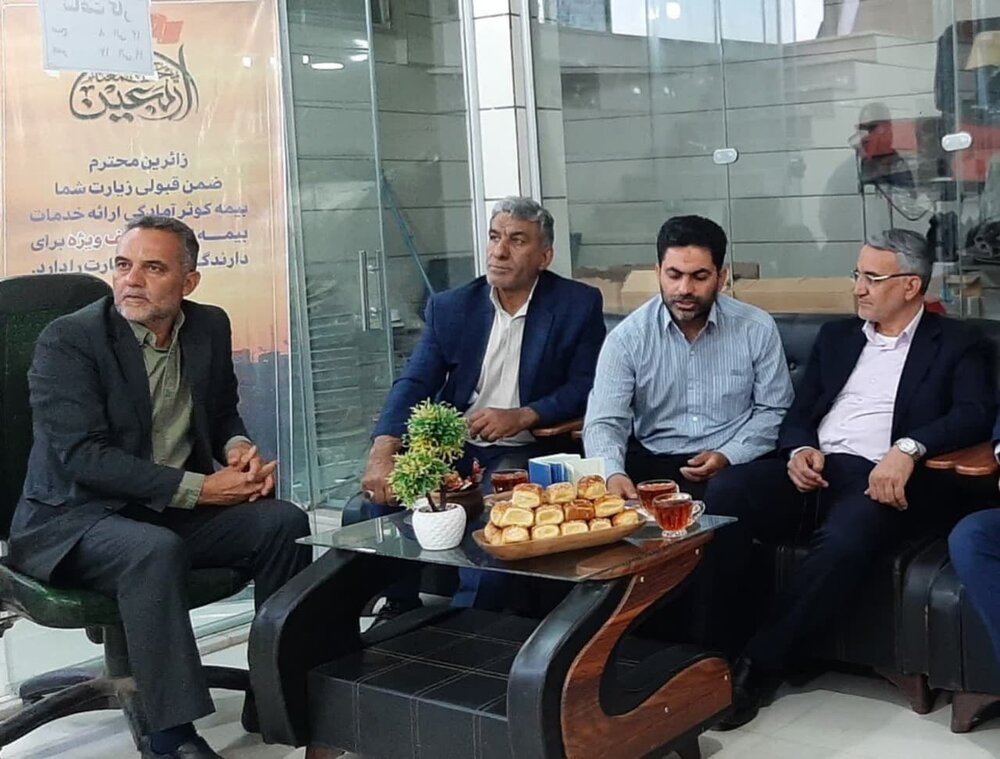 راهاندازی مرکز کل پشتیبانی زائر کارت ایران در نوش آباد