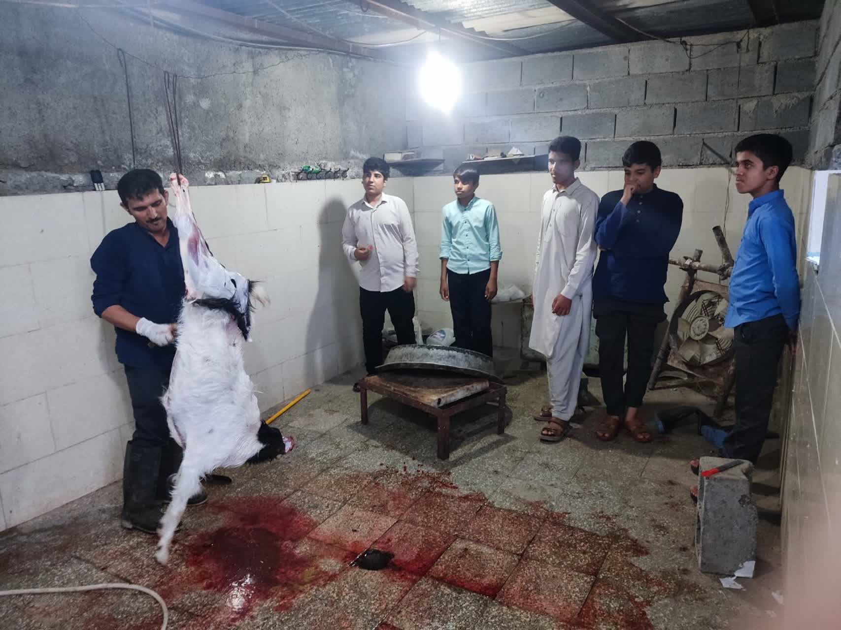 برگزاری کارگاه ذبح شرعی ویژغ طلاب شهرستان رودان