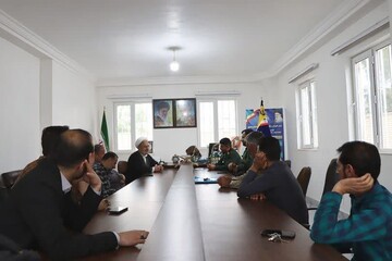 تصاویر/ دیدار امام جمعه نازلو با پاسداران