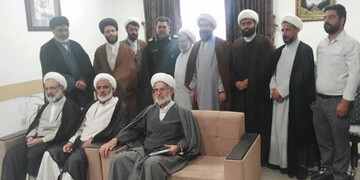 جمعی از روحانیون یزدی با فرمانده سپاه الغدیر یزد دیدار کردند