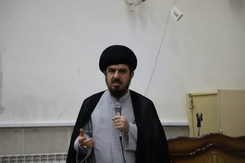 تصاویر/ برگزاری درس اخلاق طلاب مدرسه علمیه کامیاران توسط نماینده ولی فقیه در کردستان