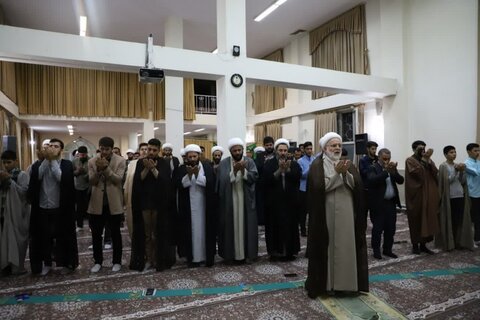 تصاویر/ برگزاری درس اخلاق طلاب مدرسه علمیه کامیاران توسط نماینده ولی فقیه در کردستان