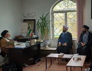تصاویر/ بازدید مدیر حوزه علمیه کردستان از حوزه علمیه همدان
