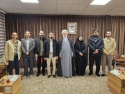 تصاویر/ دیدار مدیرکل نهاد کتابخانه های عمومی کشور  با نماینده ولی فقیه در کردستان