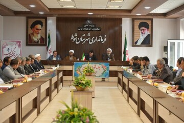 تصاویر/ جلسه شورای اداری شهرستان شوط