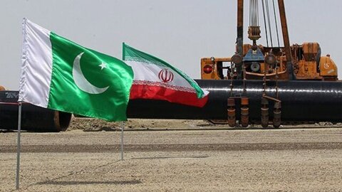 پرچم ایران + پرچم پاکستان