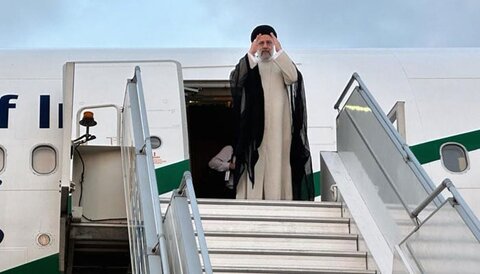 ایرانی صدر دورہ پاکستان مکمل کر کے واپس روانہ