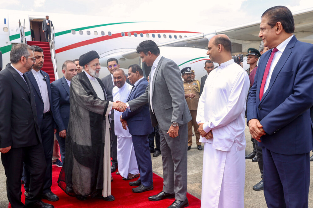 رئیس جمهور صبح امروز پاکستان را به مقصد سریلانکا ترک کرد