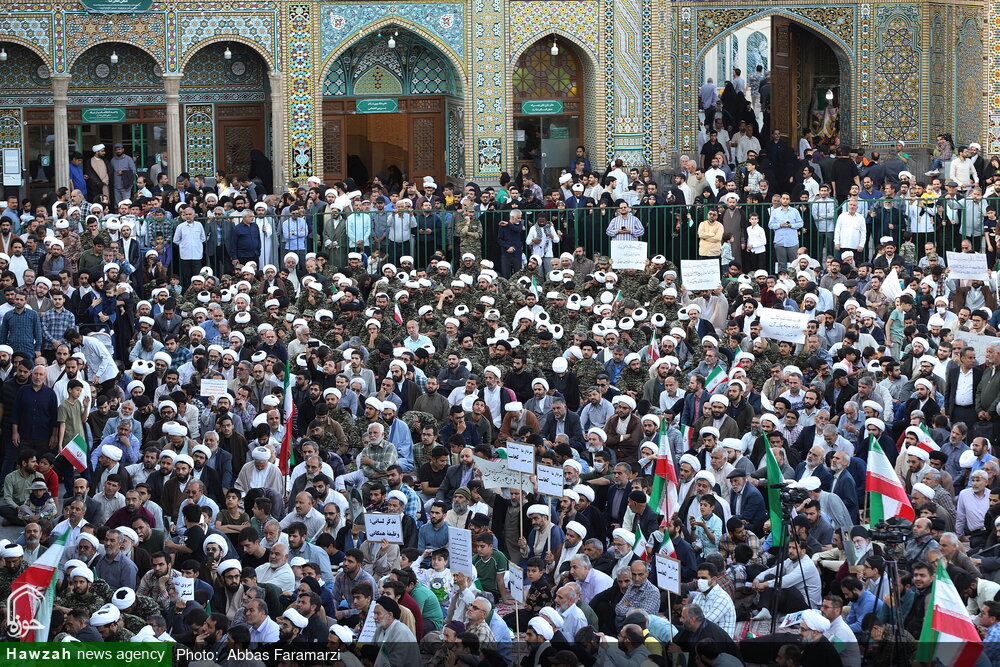 तस्वीरें / कुम अलमुकद्देसा में हिजाब के समर्थन में विशाल रैली