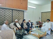 قائد ملت جعفریہ پاکستان سے ای یو سی کی مرکزی شخصیات کی اہم ملاقات