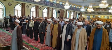 تصاویر/ آئین عبادی سیاسی نمازجمعه اسکو