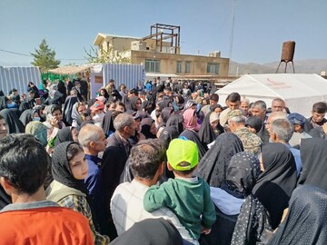 تصاویر/ افتتاح بیمارستان صحرایی در نورآباد