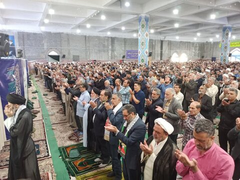 تصاویر/ نماز عبادی سیاسی جمعه کاشان