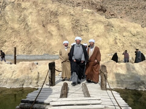 تصاویر/ بازدید نماینده ولی فقیه در استان سمنان از محل ساخت مجموعه تلویزیونی «سلمان فارسی»