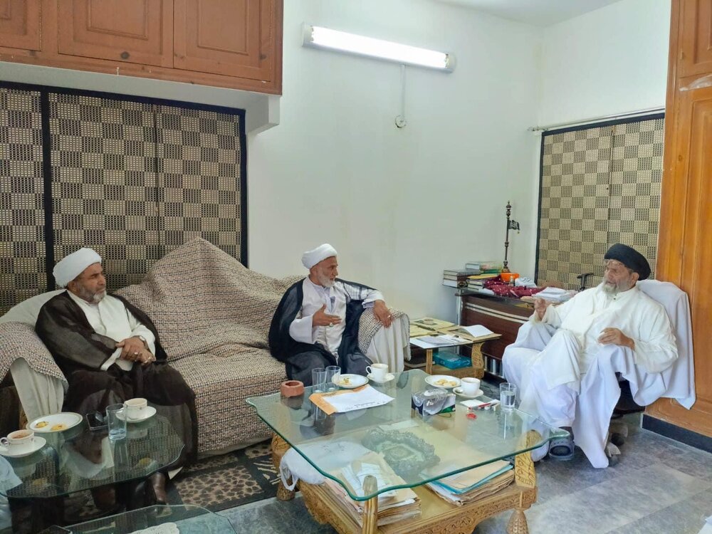 قائد ملت جعفریہ پاکستان سے ای یو سی کی مرکزی شخصیات کی اہم ملاقات