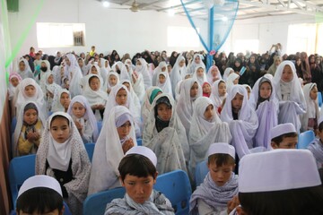 جشن تکلیف ۲۰۰ فرشته زمینی در هرات / عاشقانه‌ای برای خدا