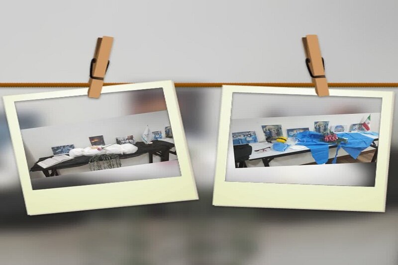 گرامیداشت «یاد شهدای مدافع سلامت» در بیمارستان حکیم کرمانشاه