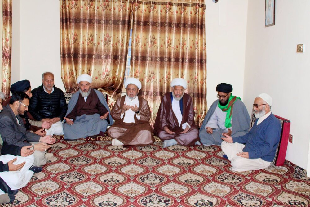 علامہ شبیر حسن میثمی کی علامہ سید باقر الحسینی سے ملاقات / علاقائی مسائل پر گفتگو