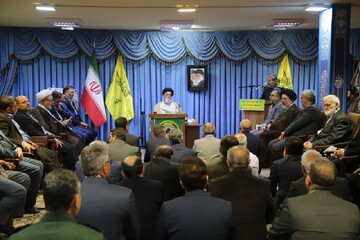 تصاویر/ دیدار اعضای ستاد پیشتیبانی و حمایت از جبهه مقاومت استان آذربایجان شرقی با امام جمعه تبریز