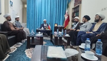نشست نمایندگان طلاب و فضلا با مدیر، معاونین و اساتید حوزه علمیه استان هرمزگان