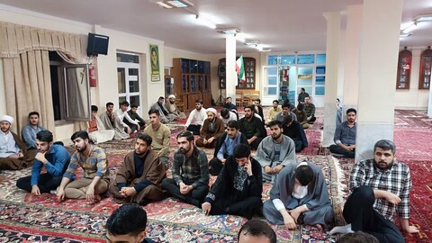 تصاویر/ هیئت هفتگی مدرسه علمیه ولیعصر(عج) تبریز