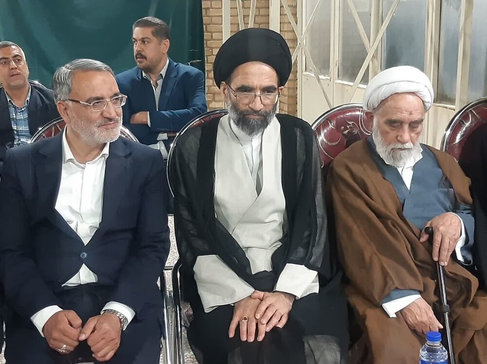 اولین سالگرد شهادت آیت الله سلیمانی در کاشان برگزار شد