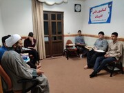 تصاویر/ برگزاری کانون‌های علمی در مدرسه علمیه امام صادق (ع) قروه