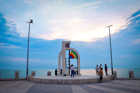 تصاویر/ لذت بوشهری‌ها از خلیج تا ابد «فارس»