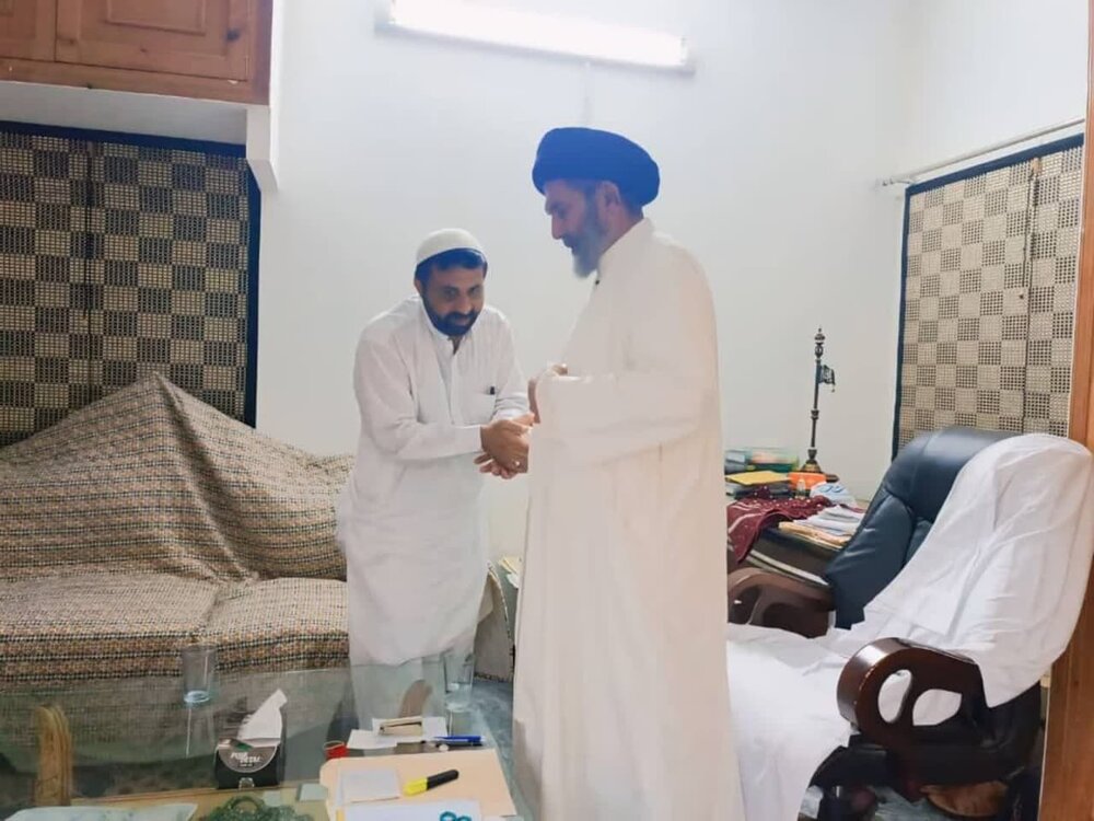 ادارہ سیاسیات کے مدیر کی قائد ملت جعفریہ پاکستان سے ملاقات/ مختلف اہم امور پر گفتگو