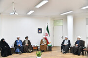 تصاویر/ جلسه شورای هماهنگی نهادهای حوزوی در دفتر مدیر حوزه‌های علمیه
