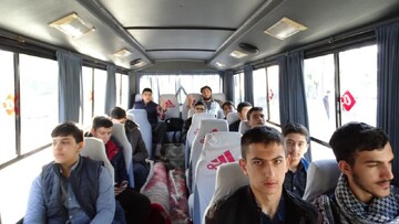 تصاویر/ اردوی یک‌روزه مدرسه علمیه امام صادق علیه‌السلام شهرستان نقده