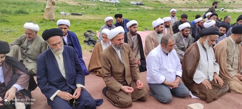 تصاویر/ نشست تخصصی با موضوع نقش طلاب و رزمندگان روحانی در دفاع مقدس و جهاد تبیین