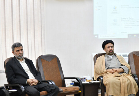 تصاویر/ جلسه شورای هماهنگی نهادهای حوزوی در دفتر مدیر حوزه‌های علمیه