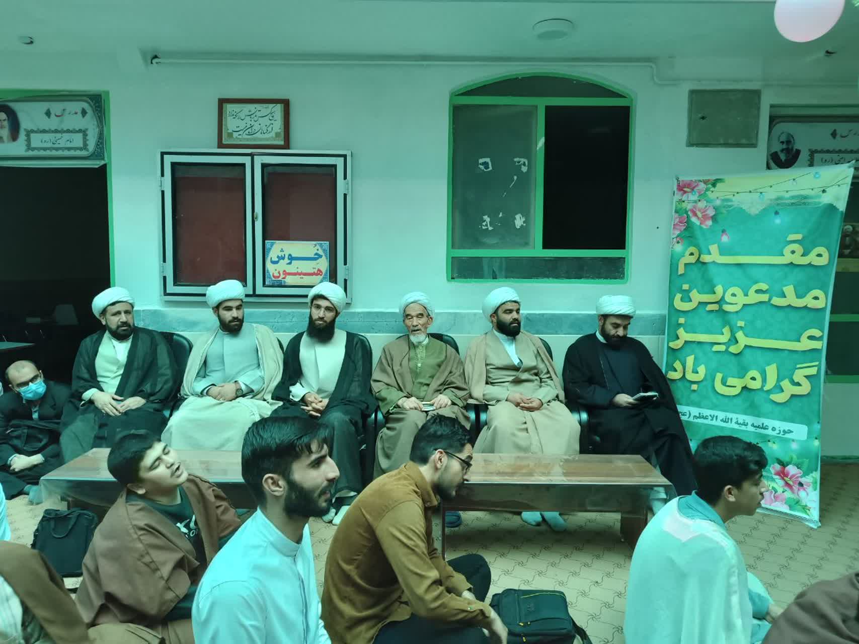 تصاویر/ مراسم گرامیداشت مقام استاد در مدرسه علمیه بقیه الله الاعظم (عج) نورآباد
