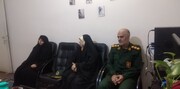 تصاویر/ دیدار فرمانده سپاه ساوه از اساتید مدرسه علمیه الهیه ساوه