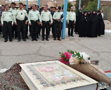 قدردانی بانوان یزدی از نیروهای فراجا در اجرای طرح عفاف و حجاب+ عکس