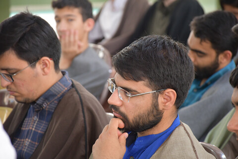 تصاویر/مراسم تجلیل از اساتید مدرسه علمیه جامعه المنتظرنجف‌آباد
