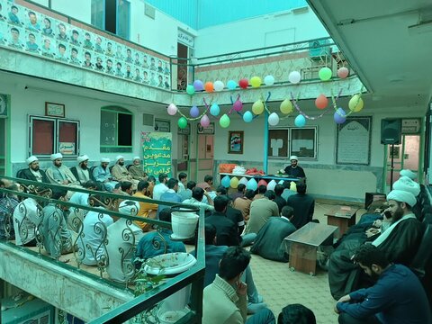 برگزاری مراسم گرامیداشت مقام استاد در مدرسه علمیه بقیه الله الاعظم (عج) نورآباد
