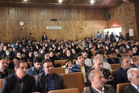تصاویر/ برگزاری جشن بزرگداشت مقام معلم در تکاب
