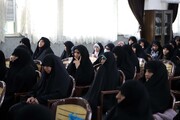 تصاویر / تجلیل از اساتید حوزه علمیه خواهران استان همدان
